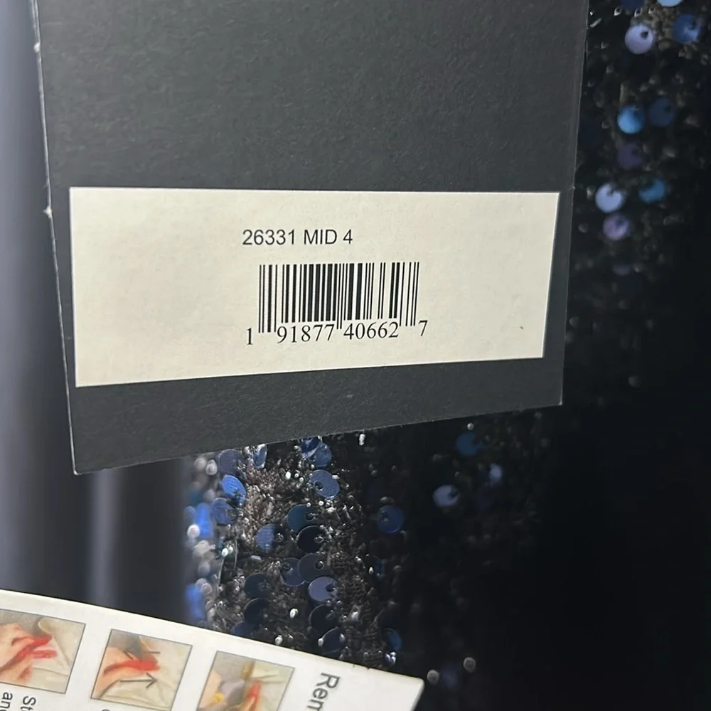 Mac Duggal 26331 NWT COWL BACK BOAT NECK SEQUINED EVENING GOWN - Picture 8 of 13